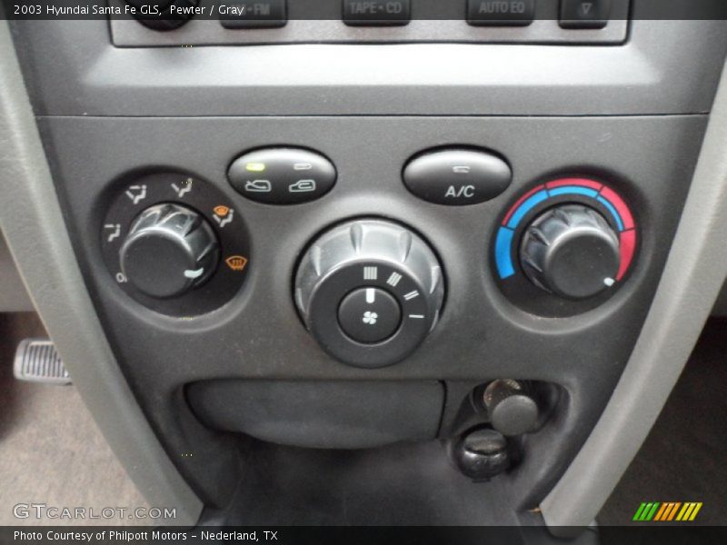 Pewter / Gray 2003 Hyundai Santa Fe GLS