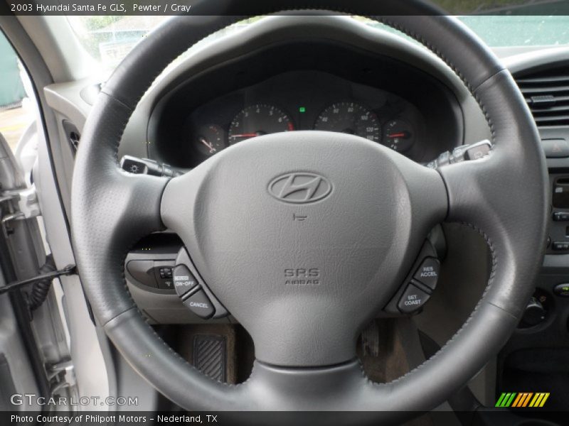 Pewter / Gray 2003 Hyundai Santa Fe GLS