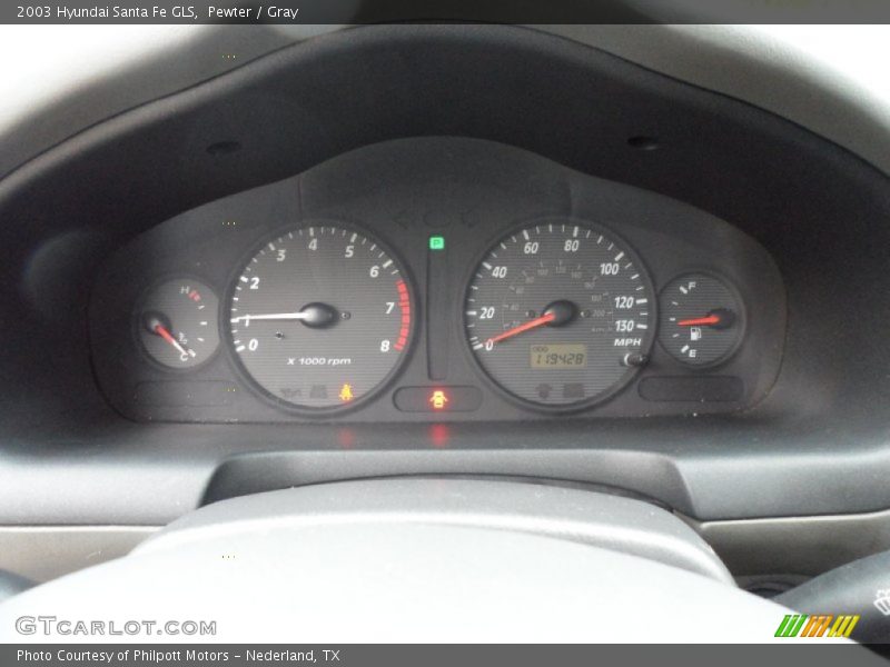 Pewter / Gray 2003 Hyundai Santa Fe GLS