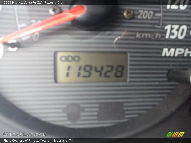 Pewter / Gray 2003 Hyundai Santa Fe GLS