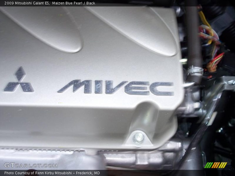 Maizen Blue Pearl / Black 2009 Mitsubishi Galant ES