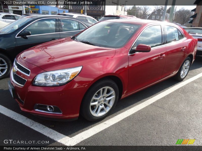 Crystal Red Tintcoat / Jet Black 2013 Chevrolet Malibu ECO