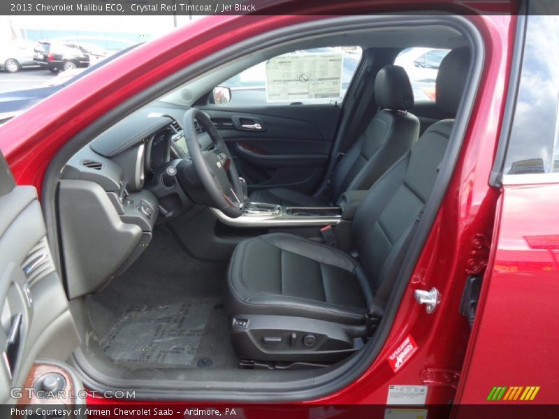 Crystal Red Tintcoat / Jet Black 2013 Chevrolet Malibu ECO