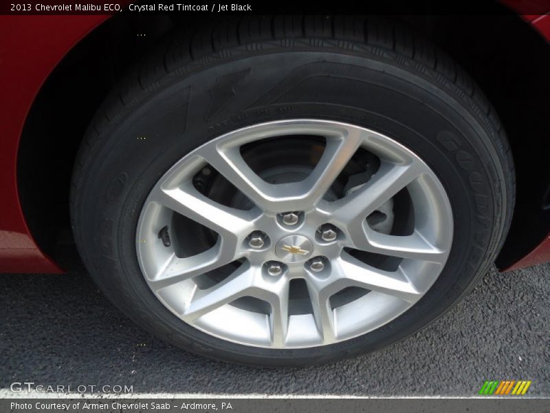 Crystal Red Tintcoat / Jet Black 2013 Chevrolet Malibu ECO