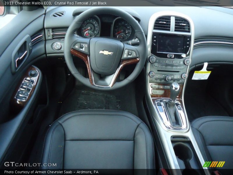Crystal Red Tintcoat / Jet Black 2013 Chevrolet Malibu ECO