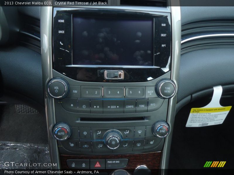 Crystal Red Tintcoat / Jet Black 2013 Chevrolet Malibu ECO