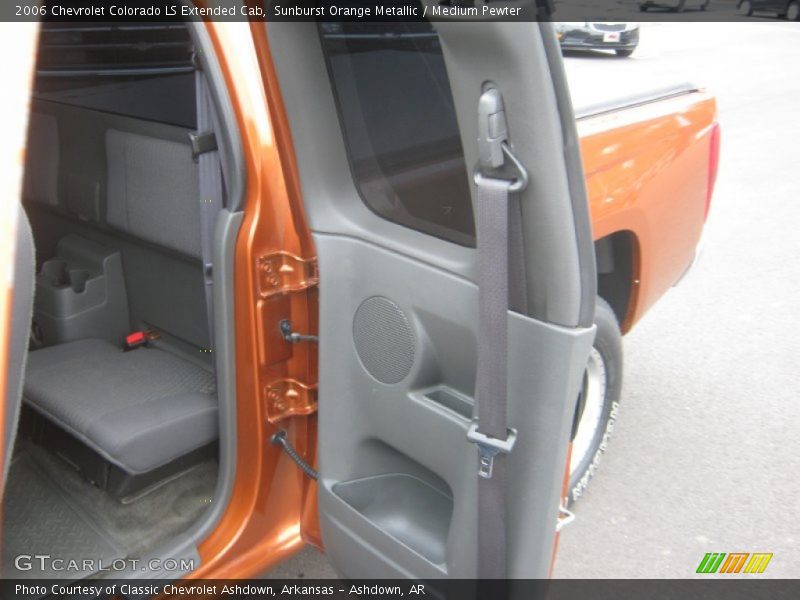 Sunburst Orange Metallic / Medium Pewter 2006 Chevrolet Colorado LS Extended Cab