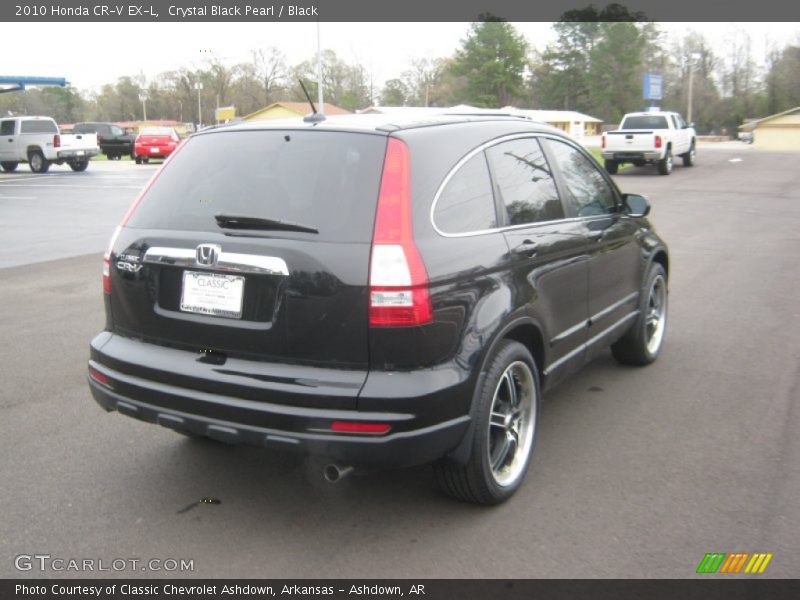 Crystal Black Pearl / Black 2010 Honda CR-V EX-L