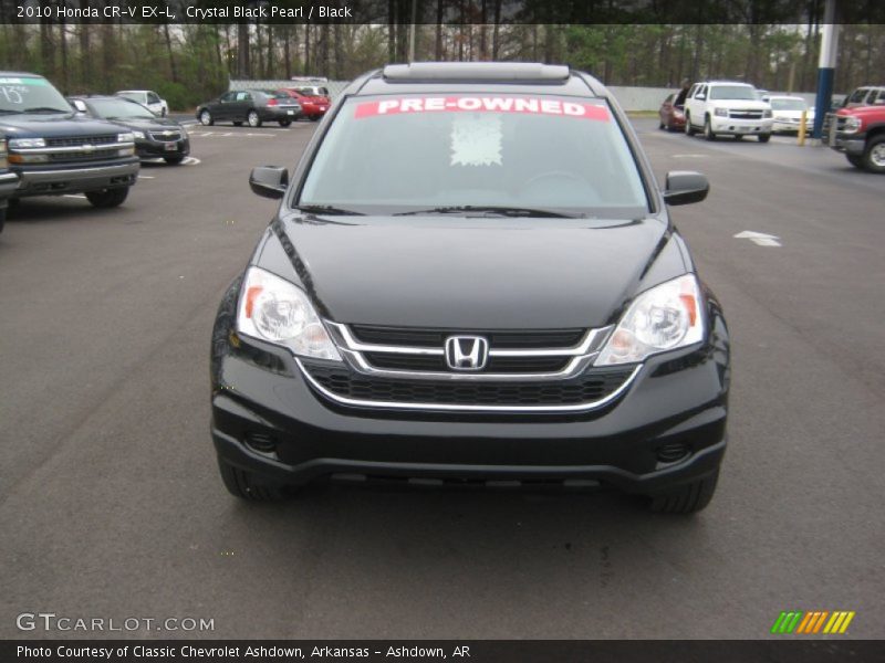 Crystal Black Pearl / Black 2010 Honda CR-V EX-L