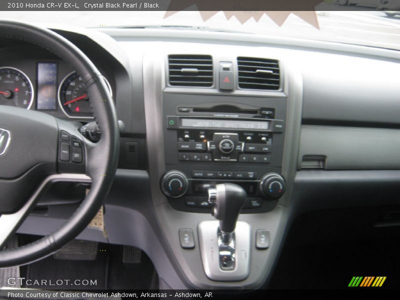 Crystal Black Pearl / Black 2010 Honda CR-V EX-L