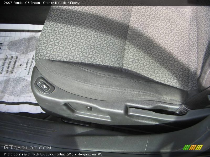 Granite Metallic / Ebony 2007 Pontiac G6 Sedan