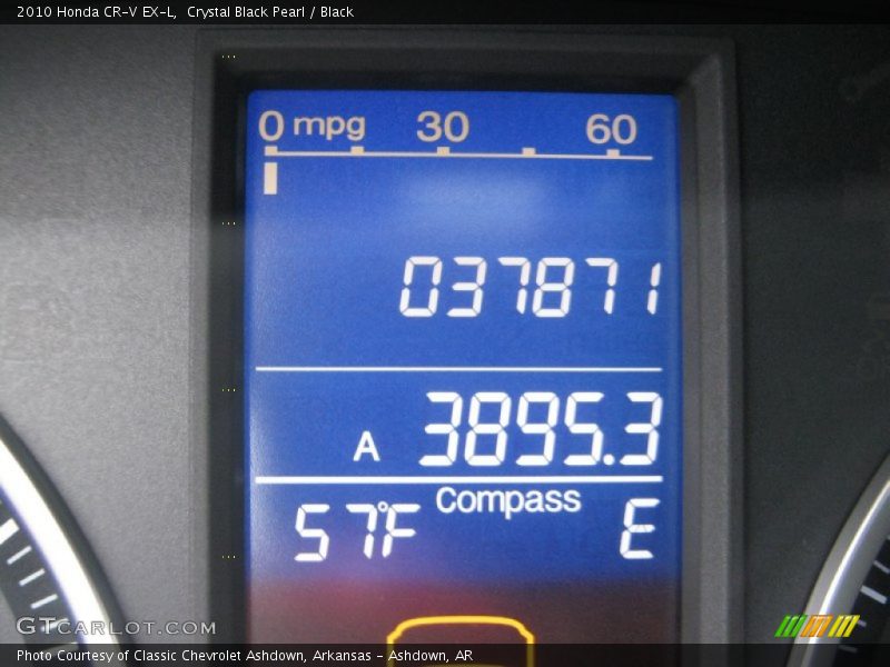 Crystal Black Pearl / Black 2010 Honda CR-V EX-L