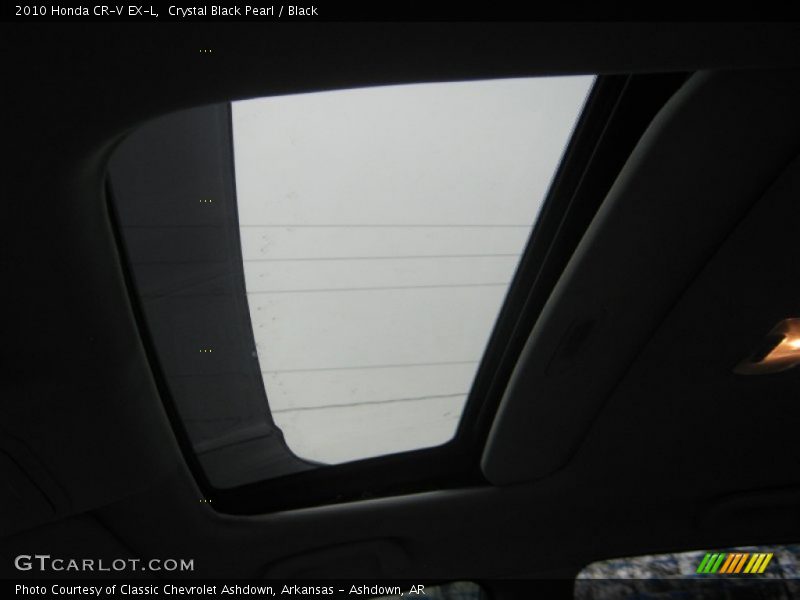 Crystal Black Pearl / Black 2010 Honda CR-V EX-L