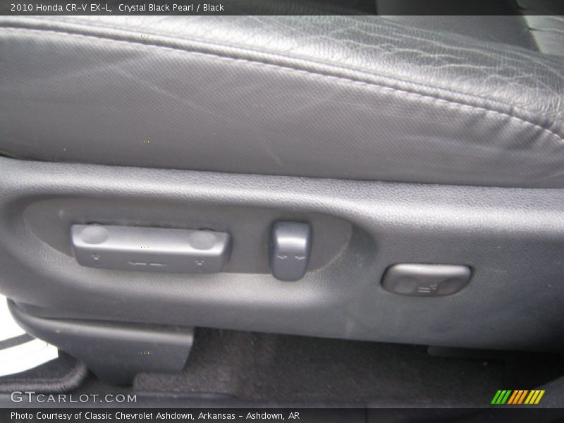 Crystal Black Pearl / Black 2010 Honda CR-V EX-L