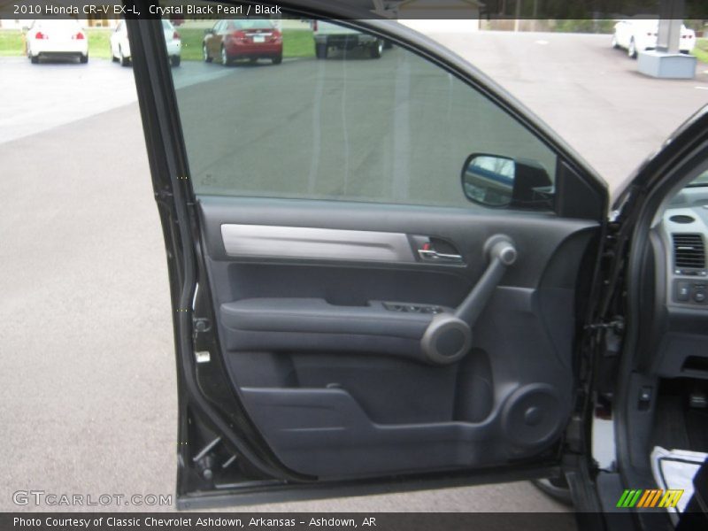 Crystal Black Pearl / Black 2010 Honda CR-V EX-L