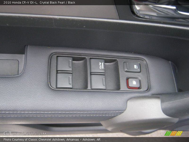 Crystal Black Pearl / Black 2010 Honda CR-V EX-L