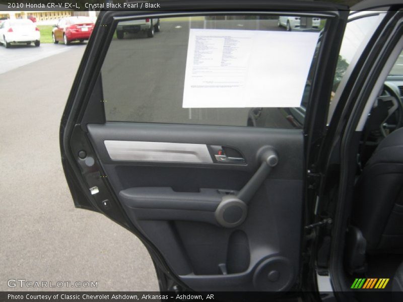 Crystal Black Pearl / Black 2010 Honda CR-V EX-L