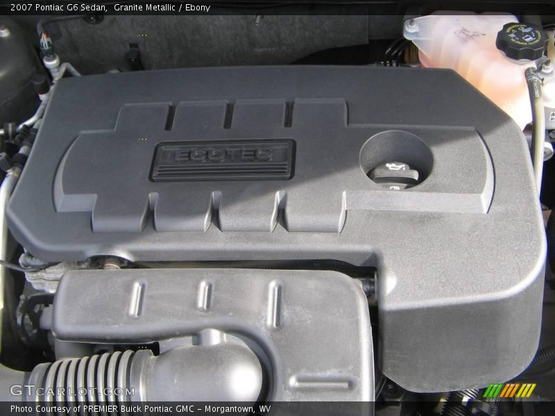 Granite Metallic / Ebony 2007 Pontiac G6 Sedan