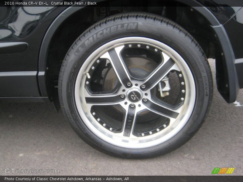 Crystal Black Pearl / Black 2010 Honda CR-V EX-L