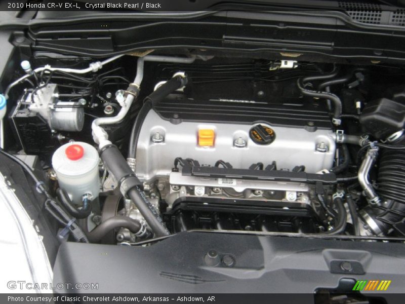 Crystal Black Pearl / Black 2010 Honda CR-V EX-L