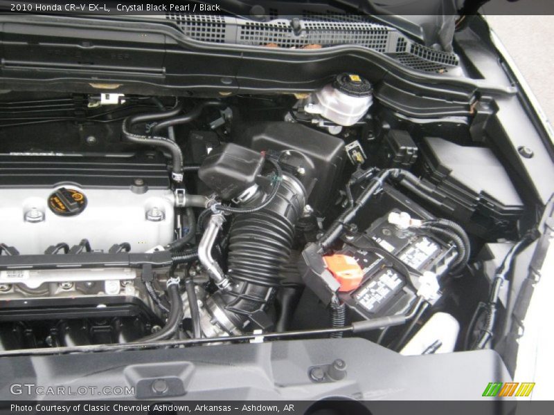 Crystal Black Pearl / Black 2010 Honda CR-V EX-L