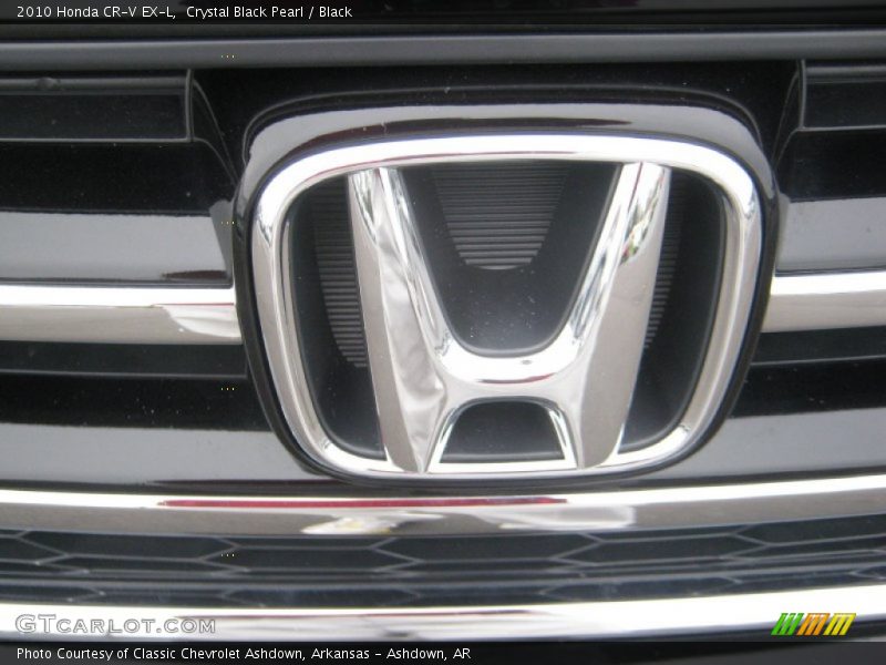 Crystal Black Pearl / Black 2010 Honda CR-V EX-L