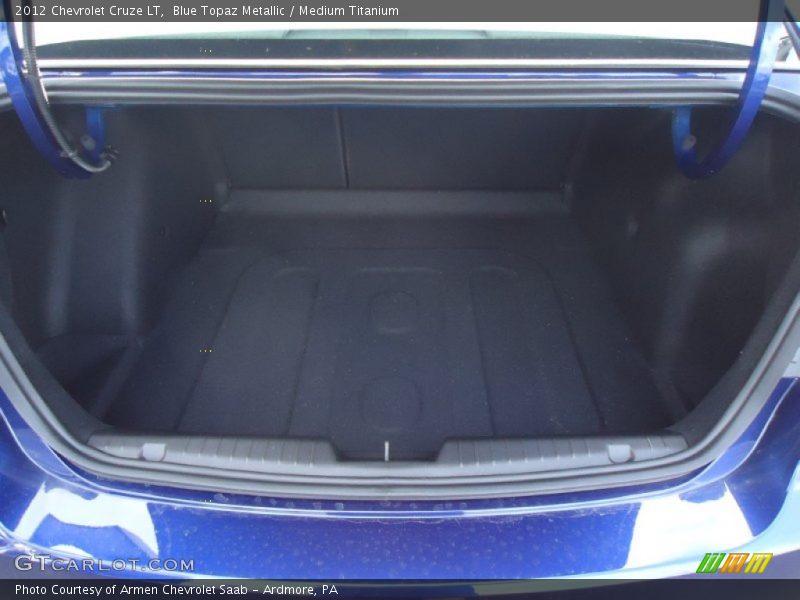 Blue Topaz Metallic / Medium Titanium 2012 Chevrolet Cruze LT