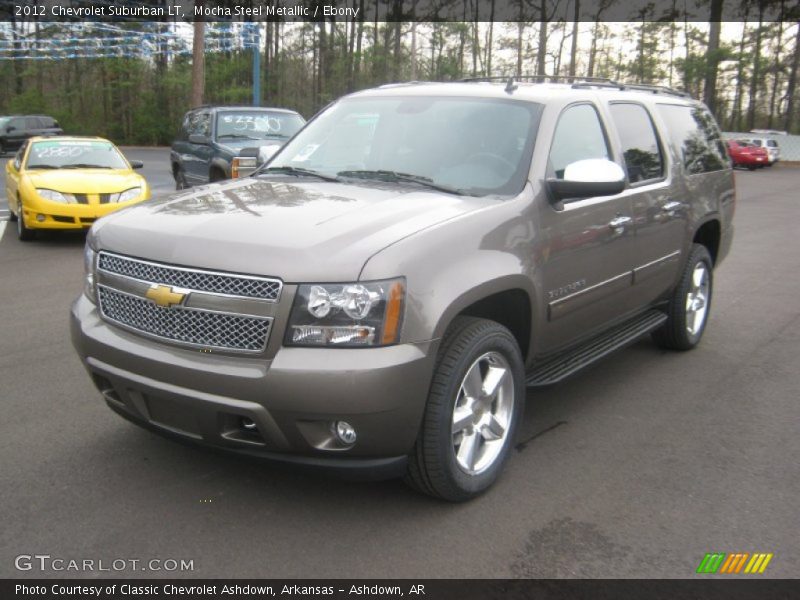 Mocha Steel Metallic / Ebony 2012 Chevrolet Suburban LT