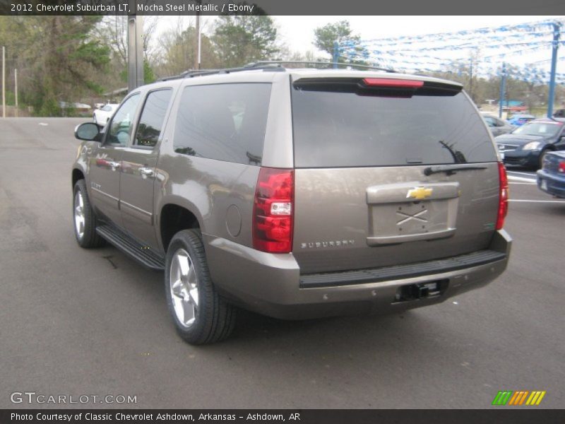 Mocha Steel Metallic / Ebony 2012 Chevrolet Suburban LT