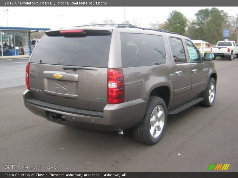 Mocha Steel Metallic / Ebony 2012 Chevrolet Suburban LT