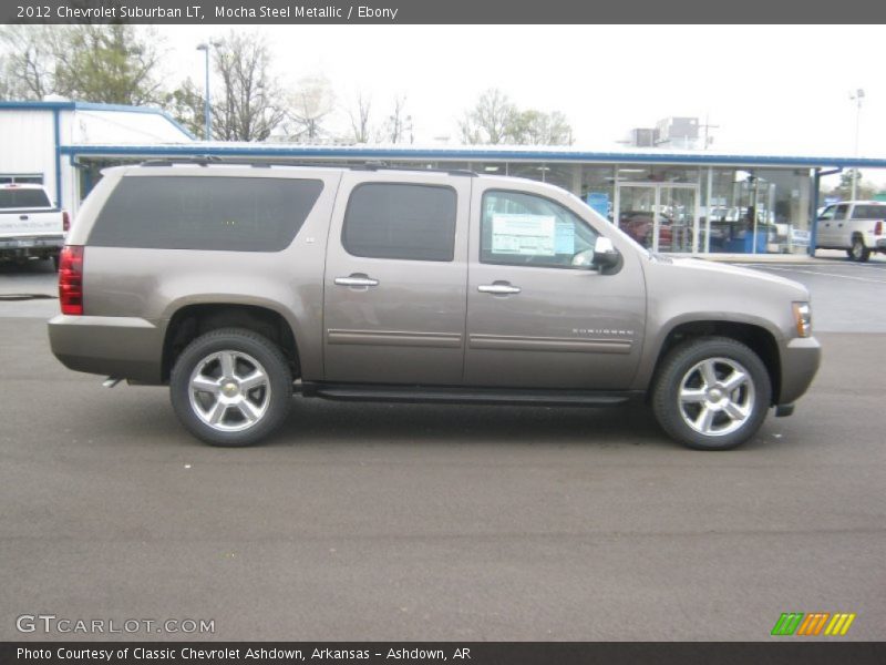 Mocha Steel Metallic / Ebony 2012 Chevrolet Suburban LT