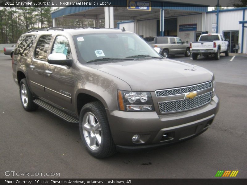 Mocha Steel Metallic / Ebony 2012 Chevrolet Suburban LT