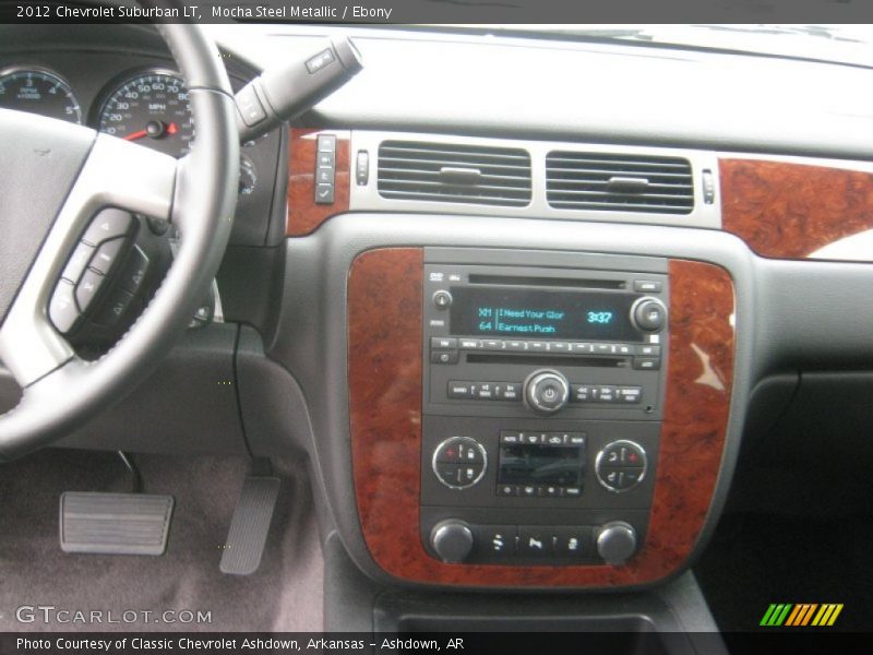 Mocha Steel Metallic / Ebony 2012 Chevrolet Suburban LT
