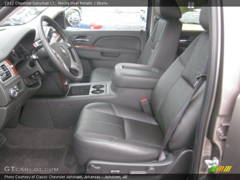 Mocha Steel Metallic / Ebony 2012 Chevrolet Suburban LT