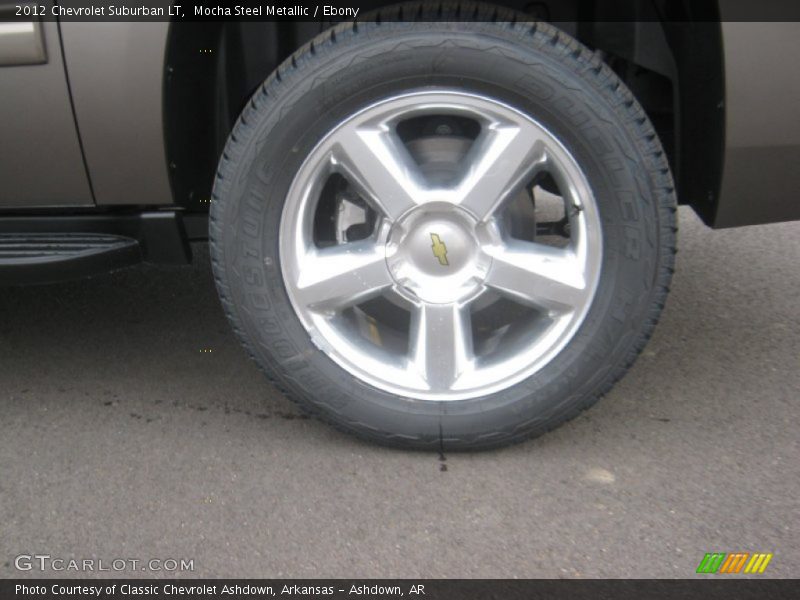 Mocha Steel Metallic / Ebony 2012 Chevrolet Suburban LT