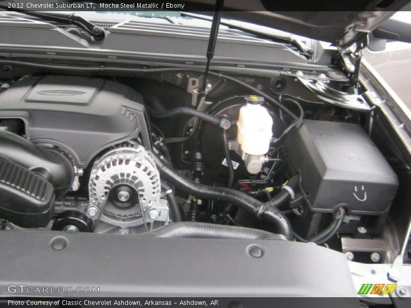 Mocha Steel Metallic / Ebony 2012 Chevrolet Suburban LT