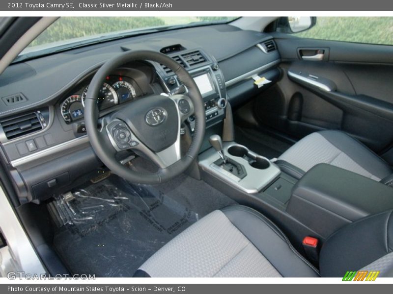 Classic Silver Metallic / Black/Ash 2012 Toyota Camry SE