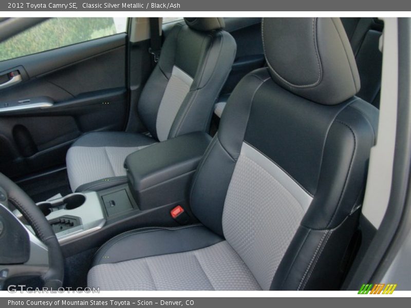 Classic Silver Metallic / Black/Ash 2012 Toyota Camry SE