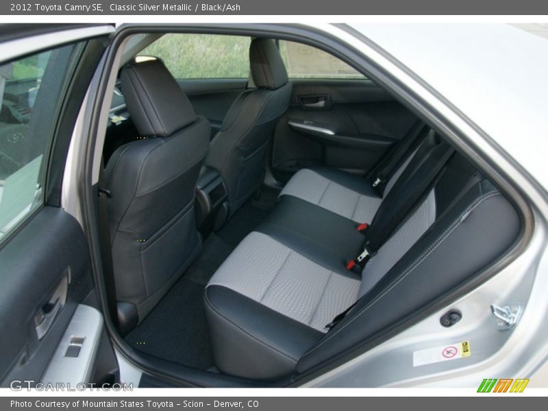 Classic Silver Metallic / Black/Ash 2012 Toyota Camry SE
