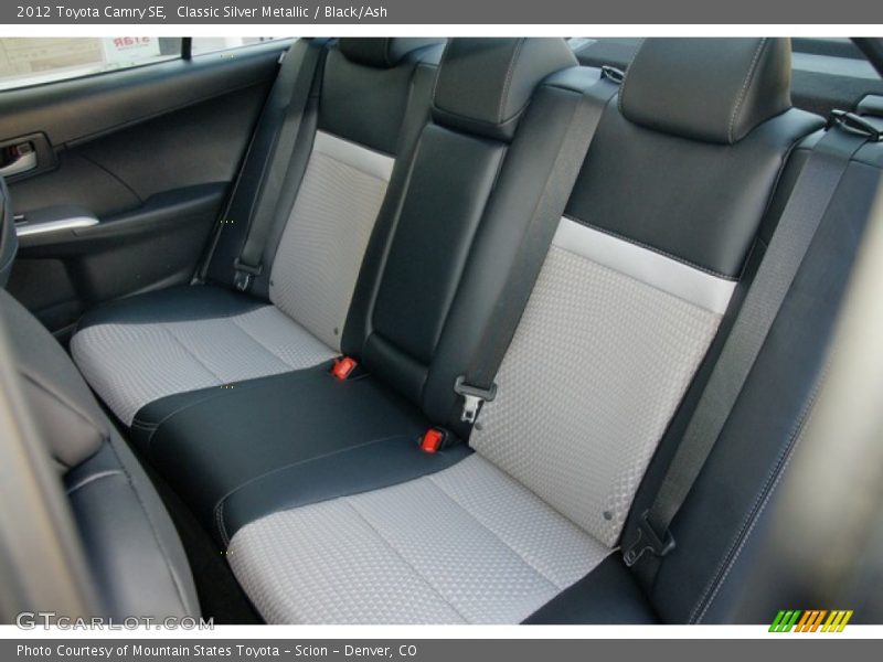 Classic Silver Metallic / Black/Ash 2012 Toyota Camry SE
