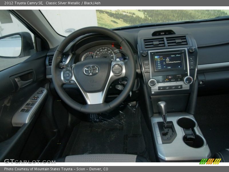 Classic Silver Metallic / Black/Ash 2012 Toyota Camry SE