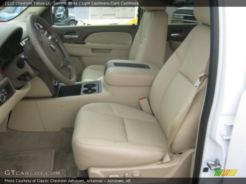 Summit White / Light Cashmere/Dark Cashmere 2012 Chevrolet Tahoe LT