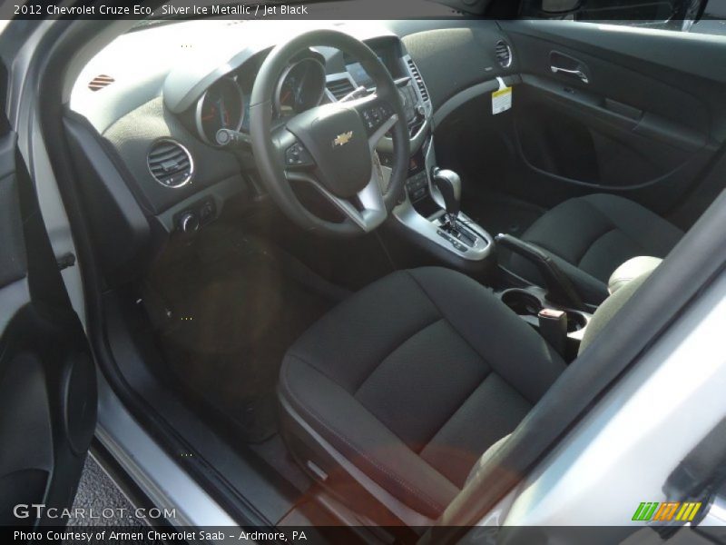Silver Ice Metallic / Jet Black 2012 Chevrolet Cruze Eco