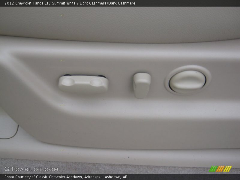 Summit White / Light Cashmere/Dark Cashmere 2012 Chevrolet Tahoe LT