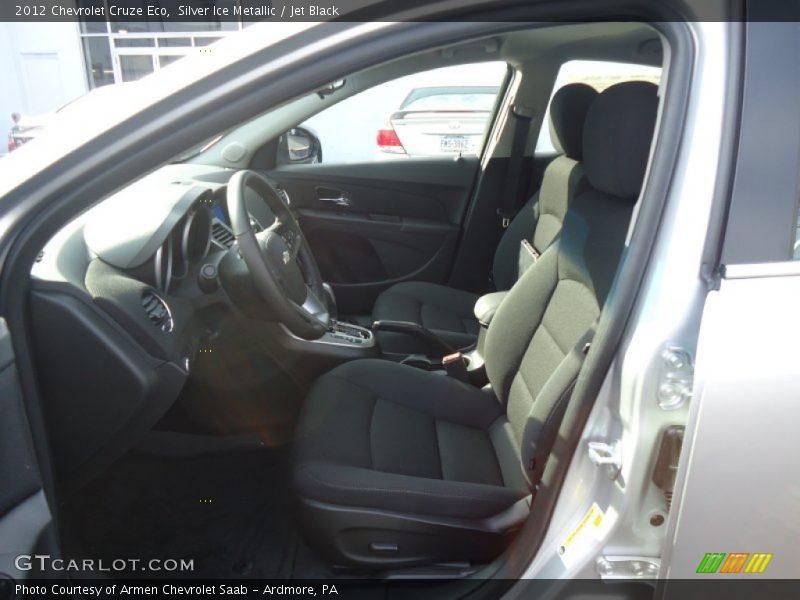 Silver Ice Metallic / Jet Black 2012 Chevrolet Cruze Eco