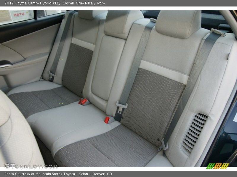 Cosmic Gray Mica / Ivory 2012 Toyota Camry Hybrid XLE