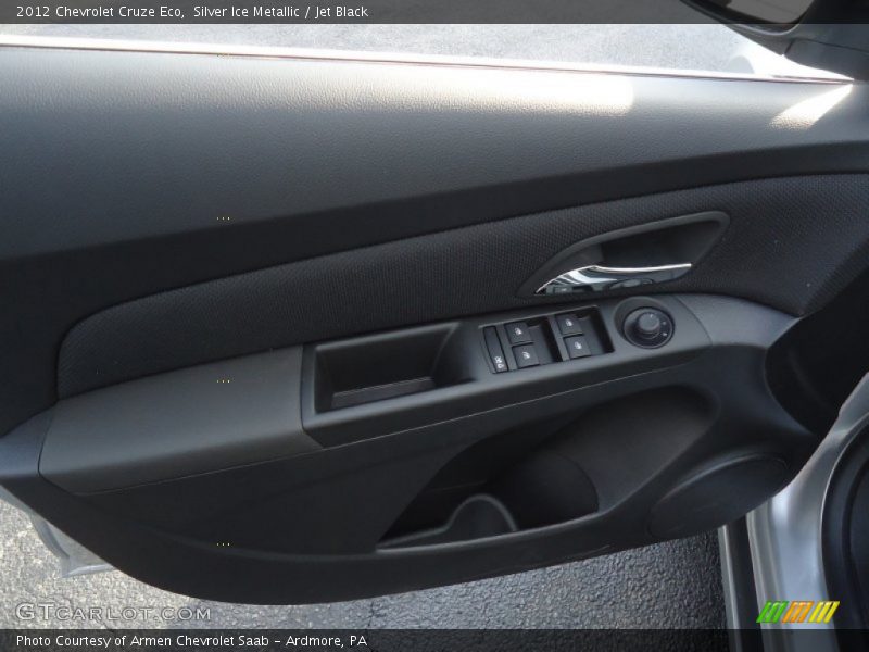 Silver Ice Metallic / Jet Black 2012 Chevrolet Cruze Eco