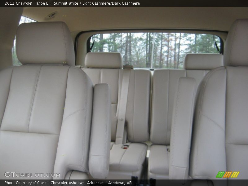 Summit White / Light Cashmere/Dark Cashmere 2012 Chevrolet Tahoe LT