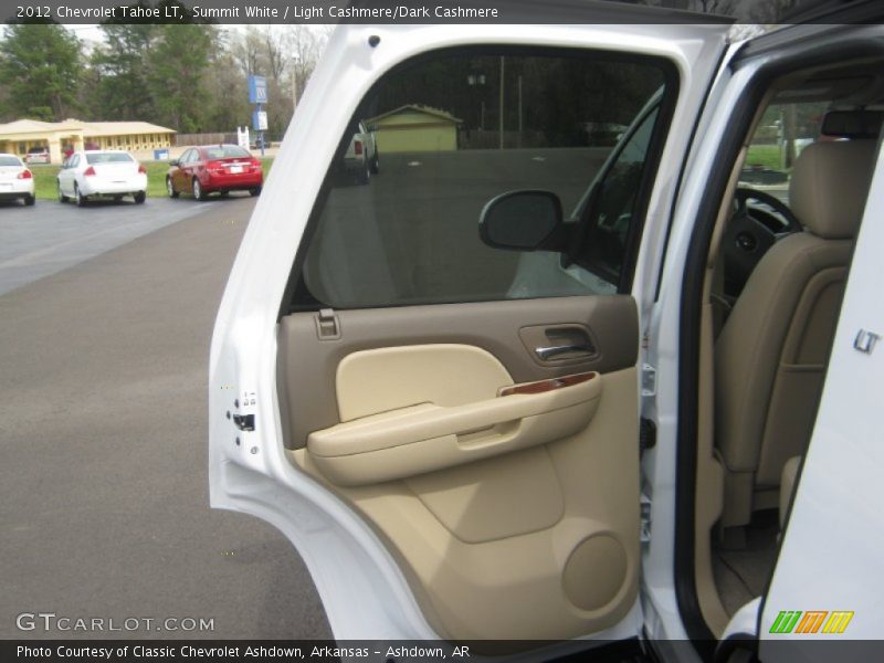 Summit White / Light Cashmere/Dark Cashmere 2012 Chevrolet Tahoe LT