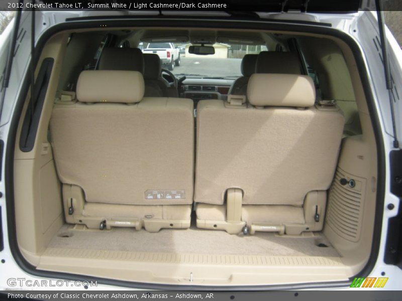Summit White / Light Cashmere/Dark Cashmere 2012 Chevrolet Tahoe LT